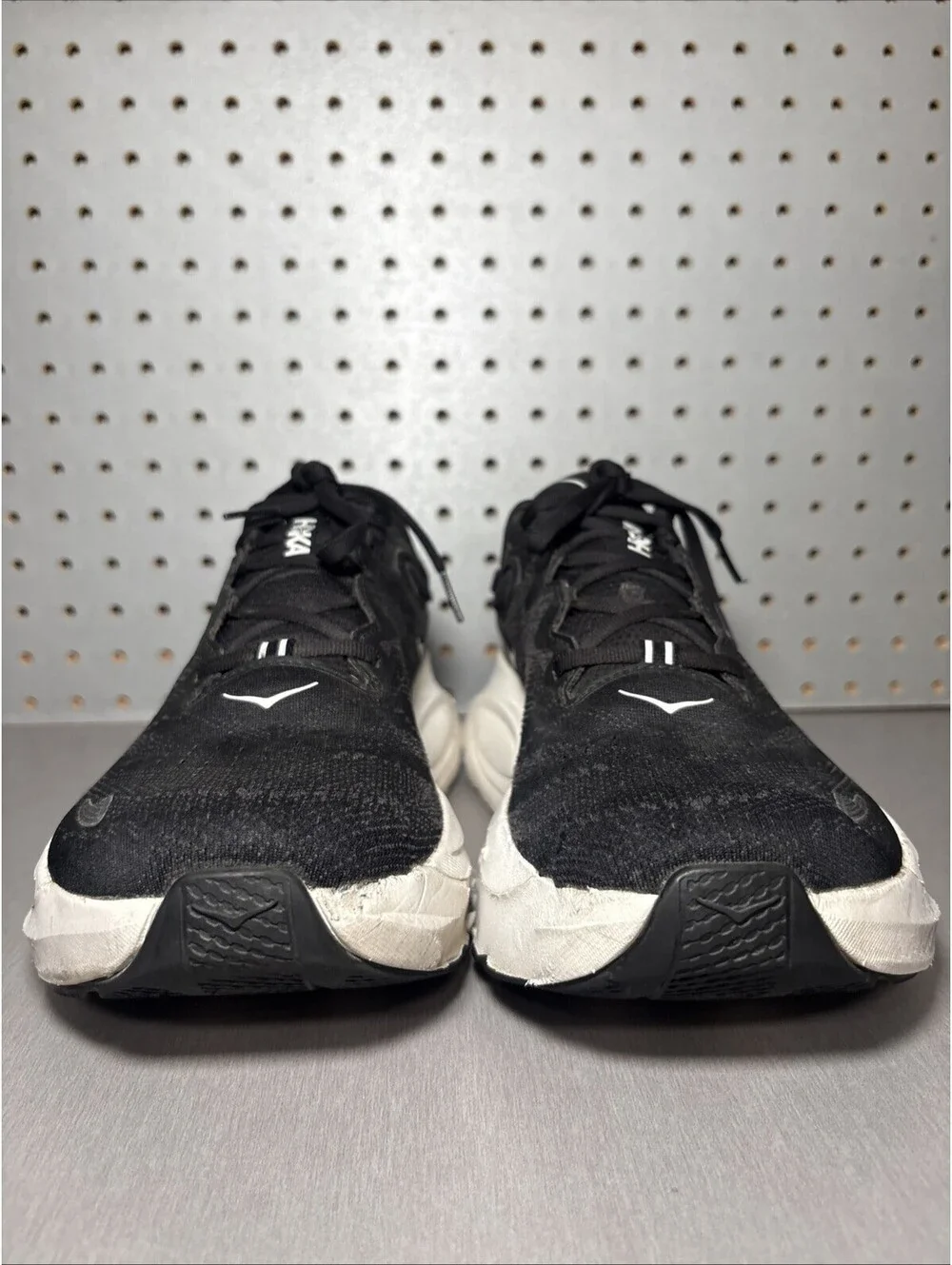 Hoka One One Gaviota 6 Shoes Mens Sz 11 D Black White Running Sneakers